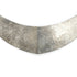 Turkmen silver breast plate, 21 cm diameter - The Nomads Tent